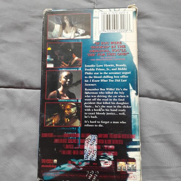 I Still Know What You Did Last Summer (1998) VHS, HORROR Slasher 90's - Picture 4 of 7